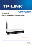 TP-LINK TD-W8901G router
