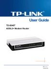 TP-LINK TD-8840T router