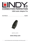 Lindy 42775 audio card