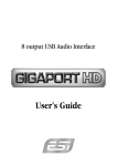 ESI GIGAPort HD