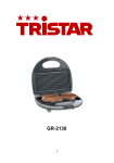 Tristar GR-2130 barbecue