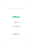 Asrock P5B-DE motherboard