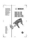 Bosch PSB 700-2 RE