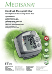 Medisana Bloodpressure monitor HGV