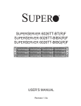 Supermicro SYS-6026TT-BTRF server barebone