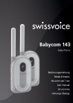 SwissVoice Babycom 143
