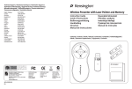 Kensington Wireless Presenter with Red Laser & Memory