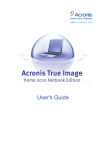 Acronis True Image Home 2010 Netbook Edition