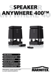 Marmitek Wireless Speakers: Speaker Anywhere400