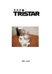 Tristar MX-4143 food processor