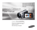 Samsung SMX-K40LP hand-held camcorder