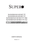 Supermicro Superserver 6016XT-TF