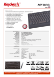 KeySonic ACK-595 C+