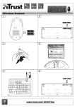 Trust Wireless Slimline Media Deskset