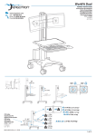 Ergotron WM Series WorkFit™ C-Mod, Dual Display Sit-Stand Workstation