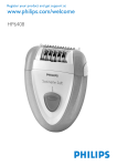 Philips Satinelle Epilator HP6408/31