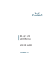 Planar Systems PL1911M-BK