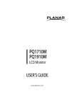 Planar Systems PQ1710M