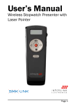 SMK-Link Wireless Stopwatch Presenter with Laser Pointer