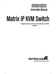 StarTech.com SV3254DX4I KVM switch