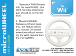 dreamGEAR Micro Wheel for Wii