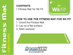 dreamGEAR Fitness Mat for Wii Fit