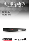 StarTech.com SV831DUSBA KVM switch