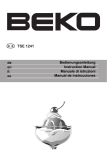 Beko TSE1241 combi-fridge
