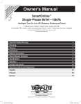 Tripp Lite SmartOnline 200-240V 10kVA 9kW On-Line Double-Conversion UPS, Extended Run, SNMP, Webcard, 6U Rack/Tower, USB, DB9 Serial, Bypass Switch