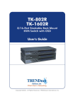 Trendnet TK-1602R KVM switch