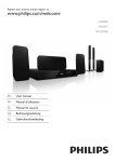 Philips HTS3377W DVD home theater system