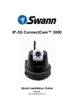 Swann IP-3G ConnectCam 3000™