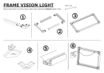 Euroscreen Frame Vision Light 2400 x 1395