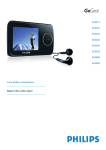 Philips SA3346 4GB* Flash audio video player