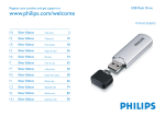 Philips FM16FD00B 16GB silver edition USB Flash Drive