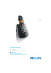 Philips XL3401B Cordless telephone
