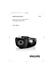 Philips AZ1845 MP3 CD Soundmachine