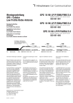 Hirschmann GPS 1890 LP / P / SMB / FME / 3.0