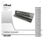 Trust All-in-1 Desktop Card Reader, 4 Pack