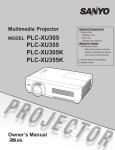 Sanyo PLC-XU355 data projector
