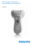 Philips Satinelle Epilator HP6481/02