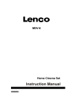 Lenco 2.1 home cinema set MDV-6