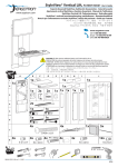 Ergotron Styleview Vertical Lift, Patient Room