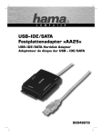 Hama USB - IDE/SATA Hard Disk Adapter, AA25