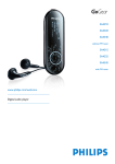 Philips GoGear Flash audio player SA4310