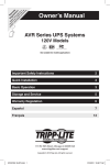 Tripp Lite AVR Series 120V 900VA 480W Ultra-Compact Line-Interactive UPS with USB port