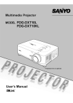 Sanyo PDG-DXT10L data projector