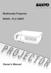 Sanyo PLC-XW57 data projector
