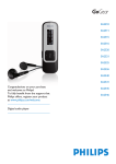 Philips GoGear MP3 player SA2520