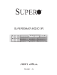 Supermicro SuperServer 8025C-3RB, Black